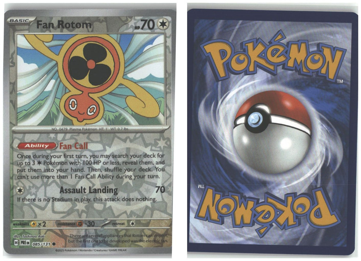 Front + Back scan