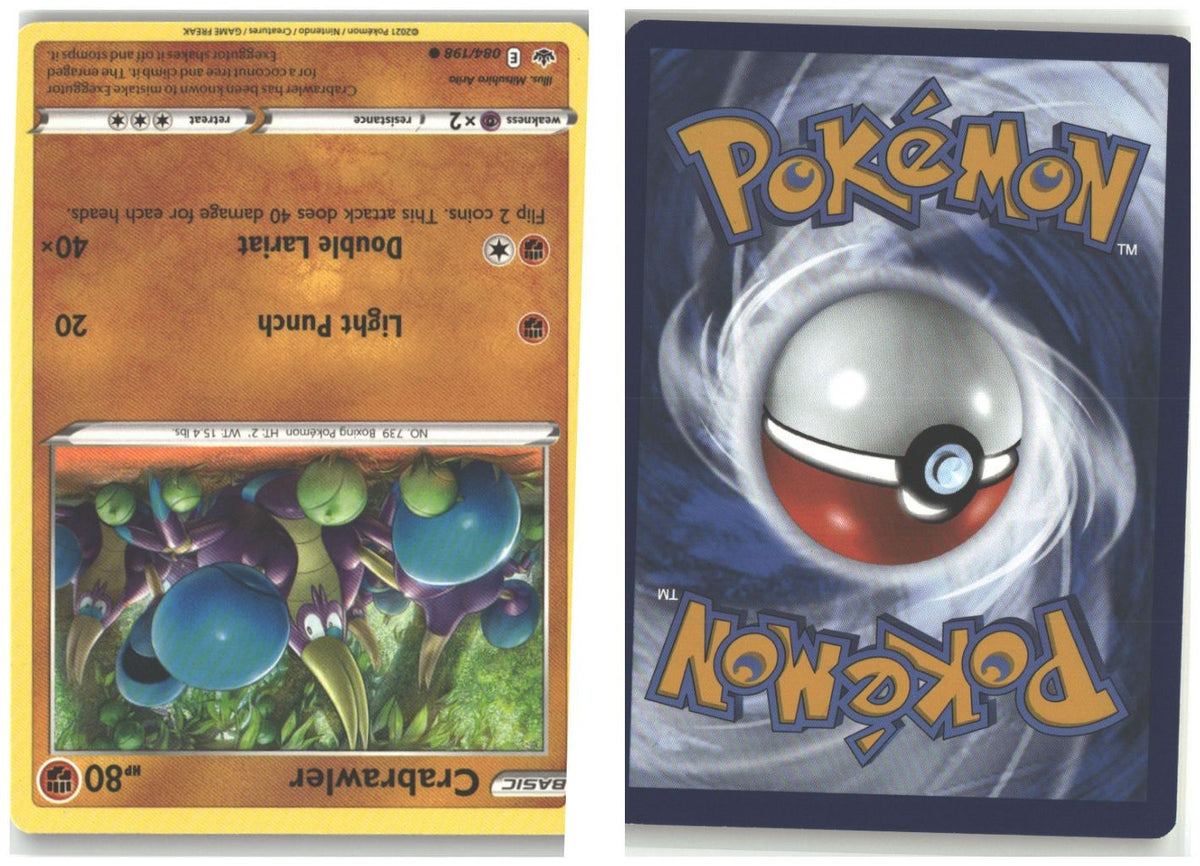 Front + Back scan