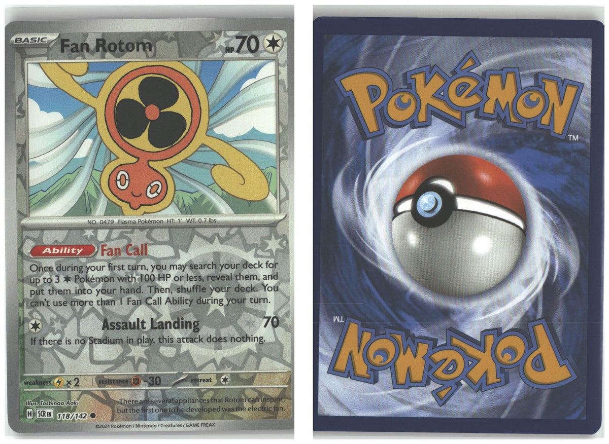 Front + Back scan