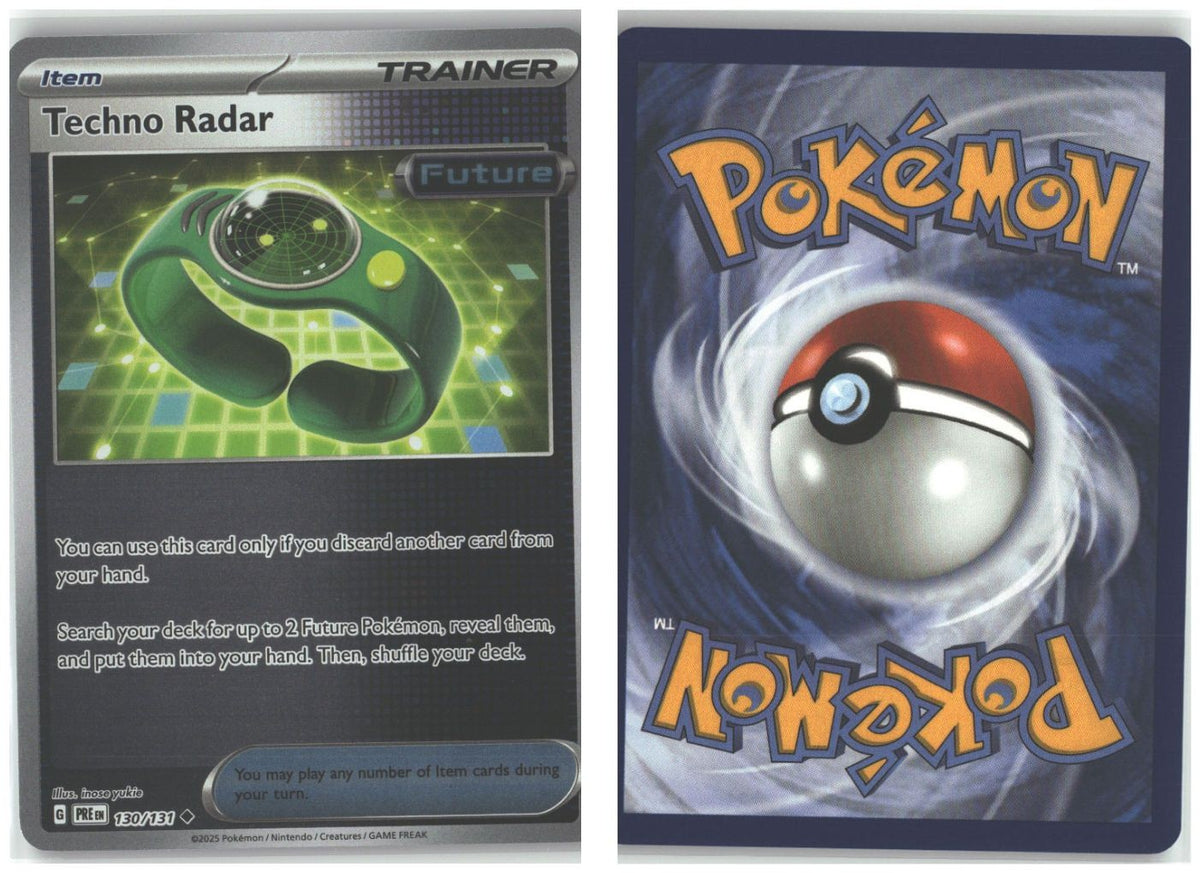 Front + Back scan