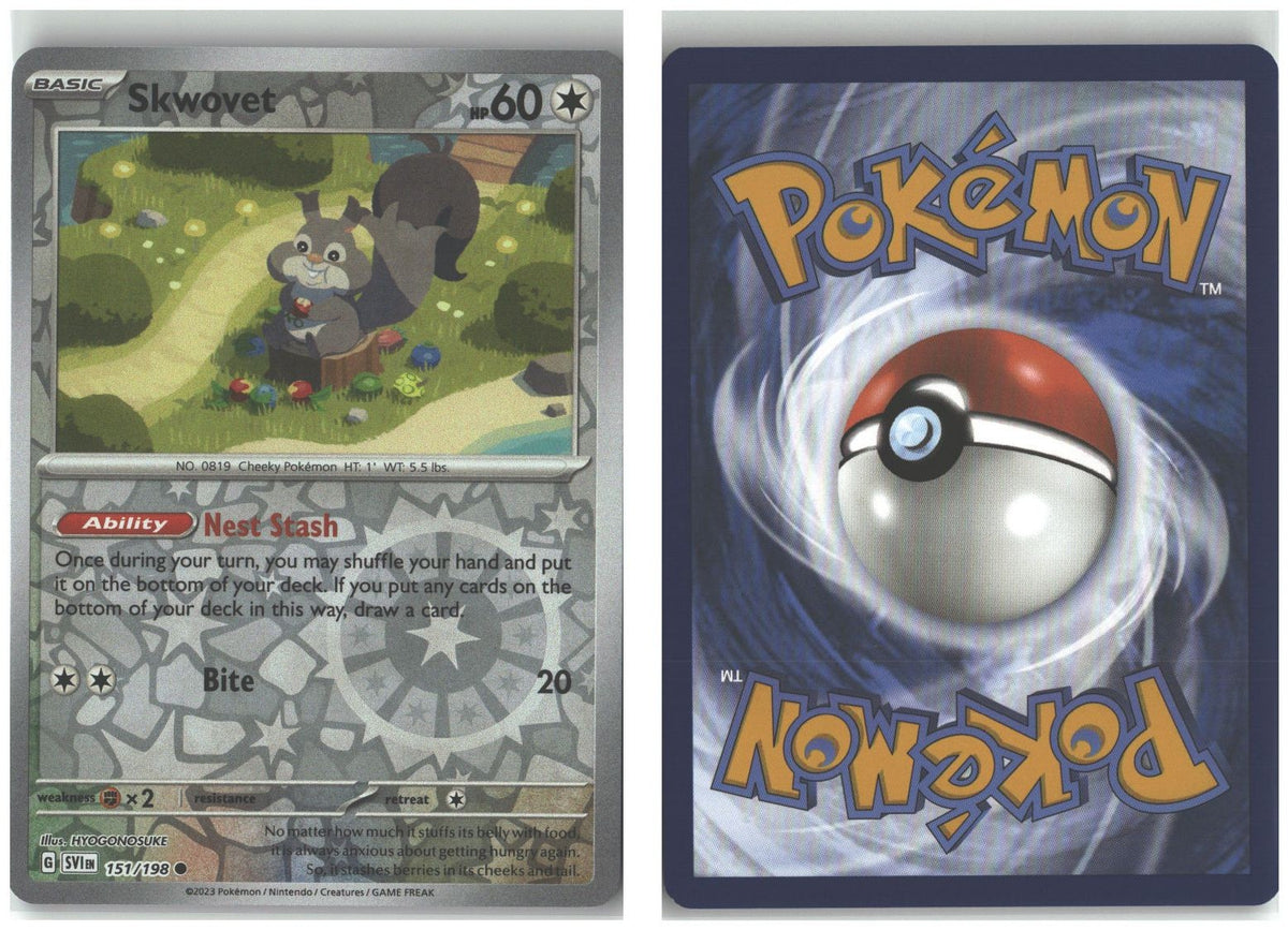 Front + Back scan