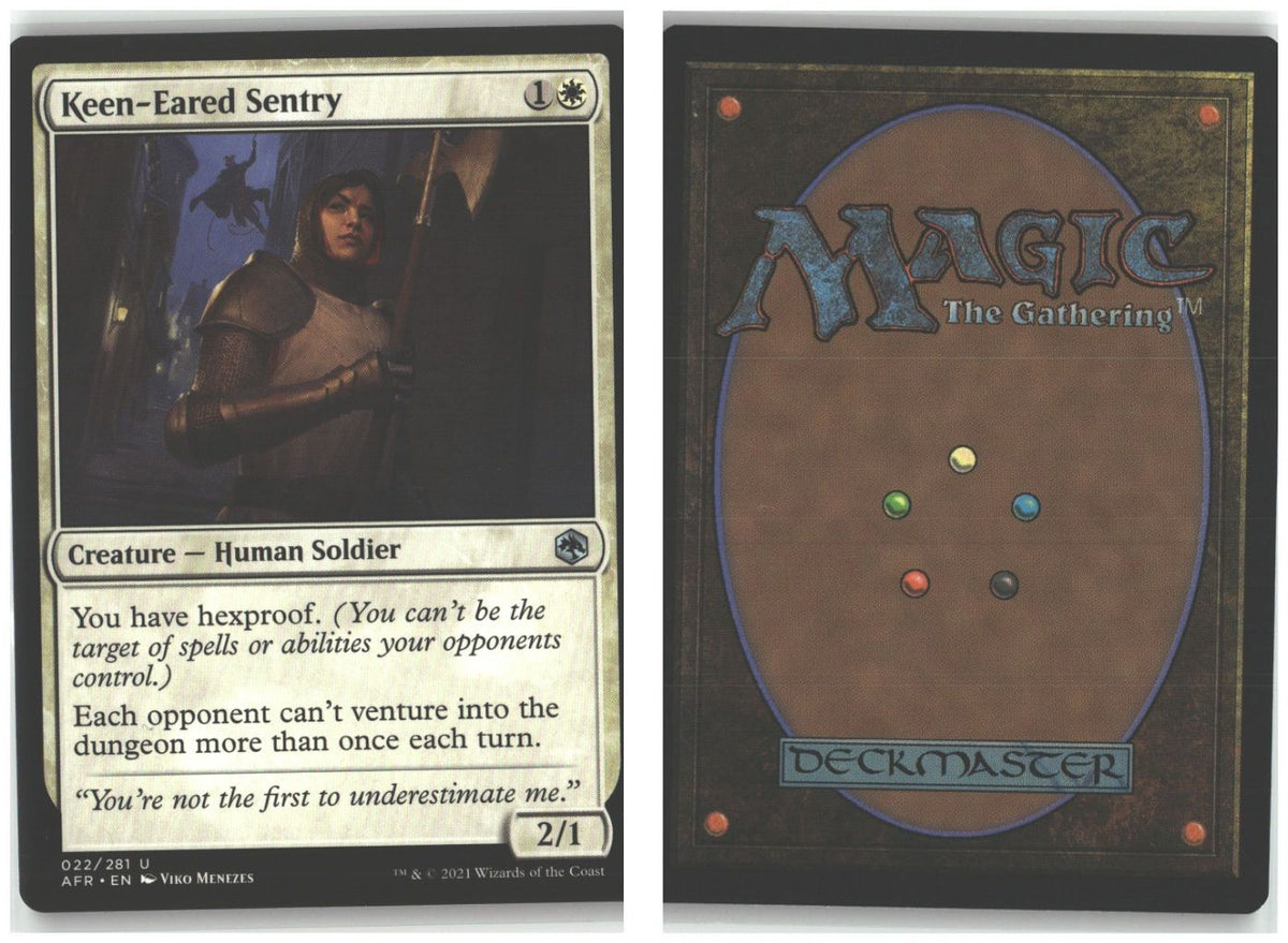 Front + Back scan