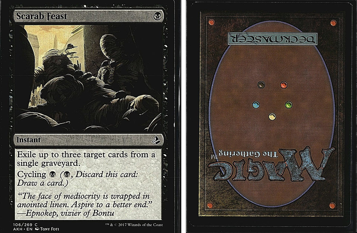 Front + Back scan