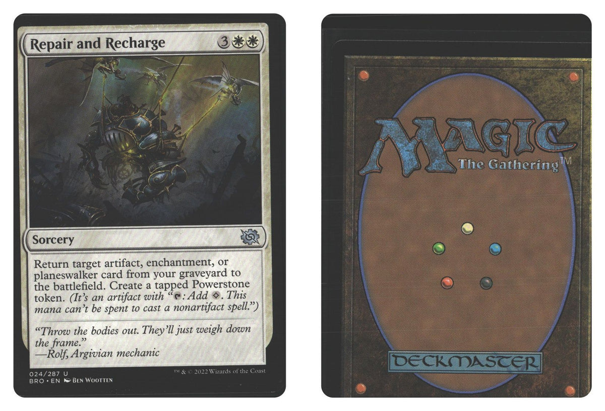 Front + Back scan
