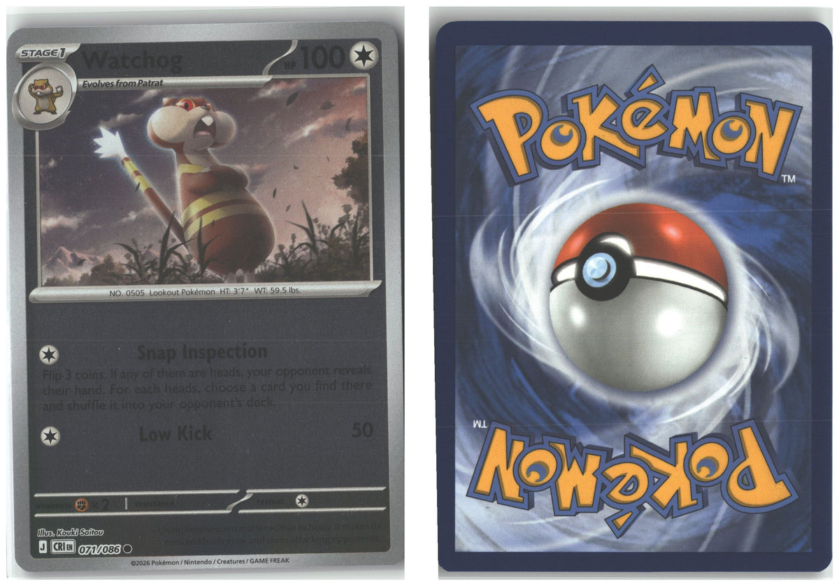 Front + Back scan