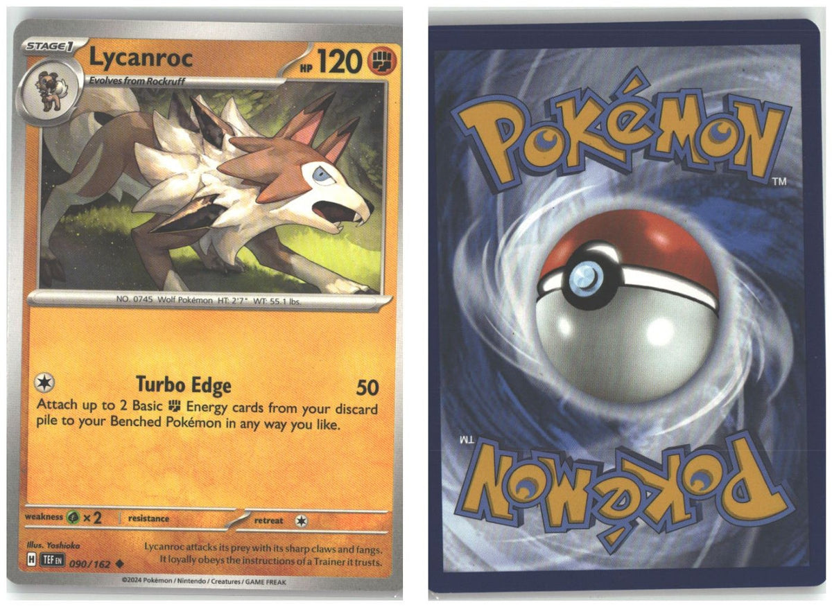 Front + Back scan