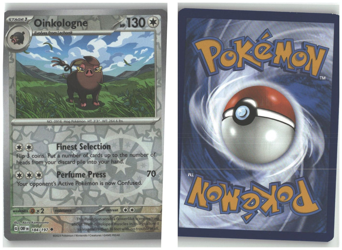 Front + Back scan