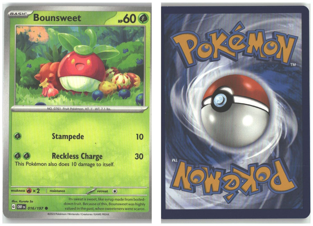 Front + Back scan