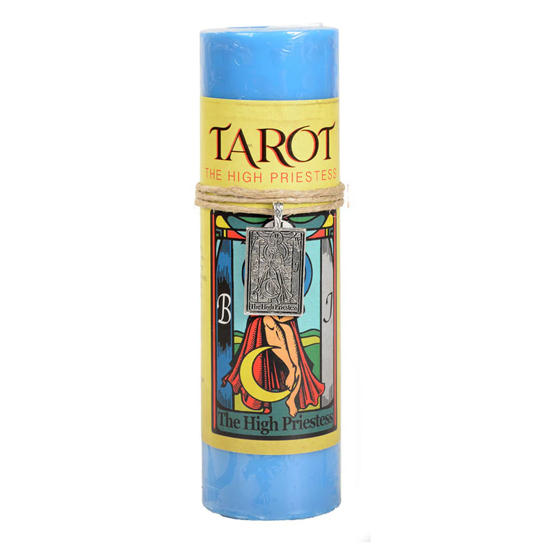 Tarot The High Priestess Tall Candle