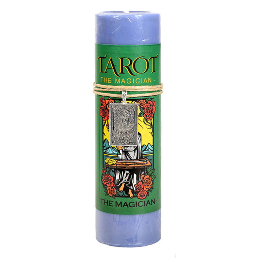 Tarot The Magician Tall Candle