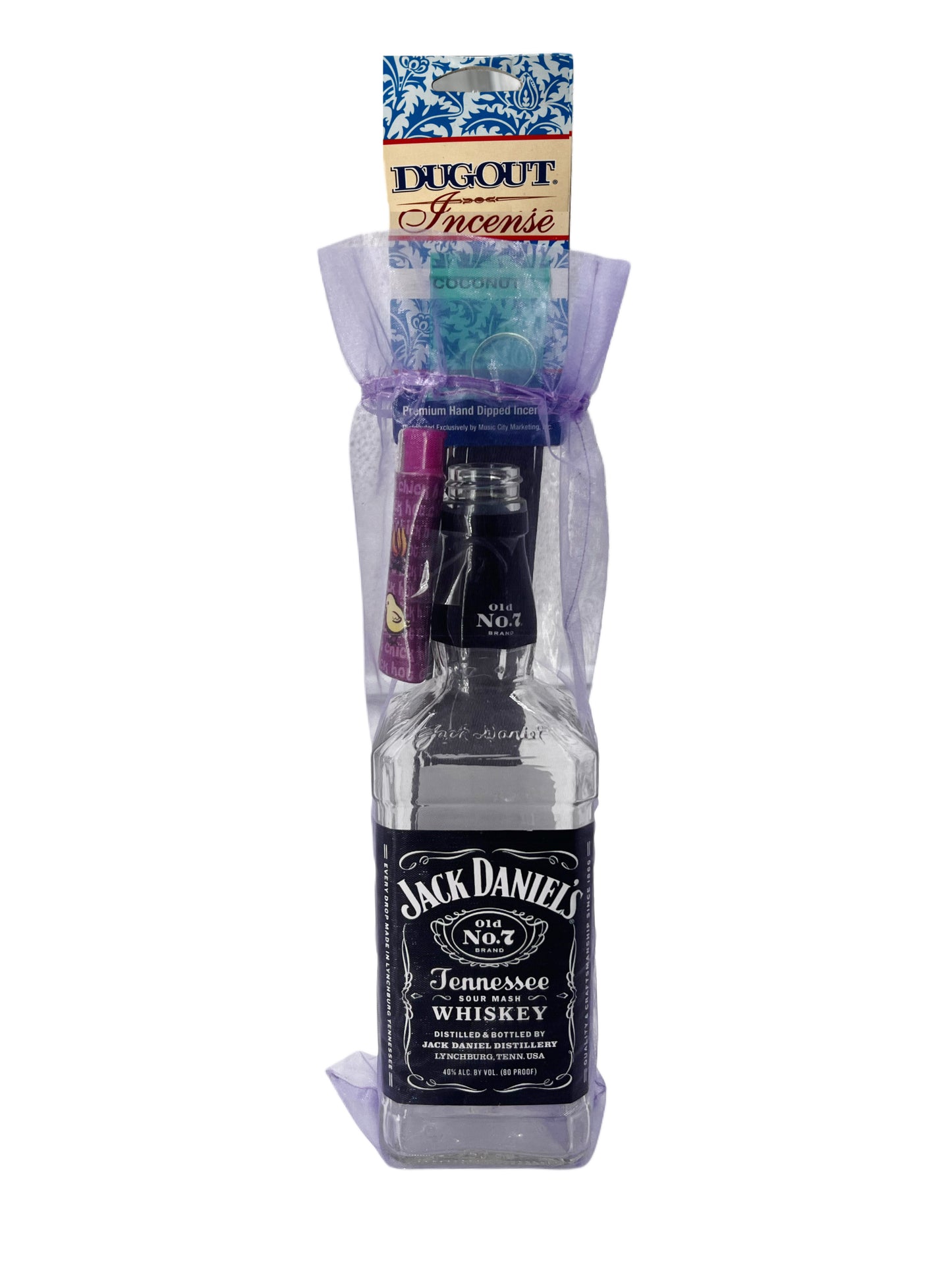 Jack Daniels Incense Bottle Combo