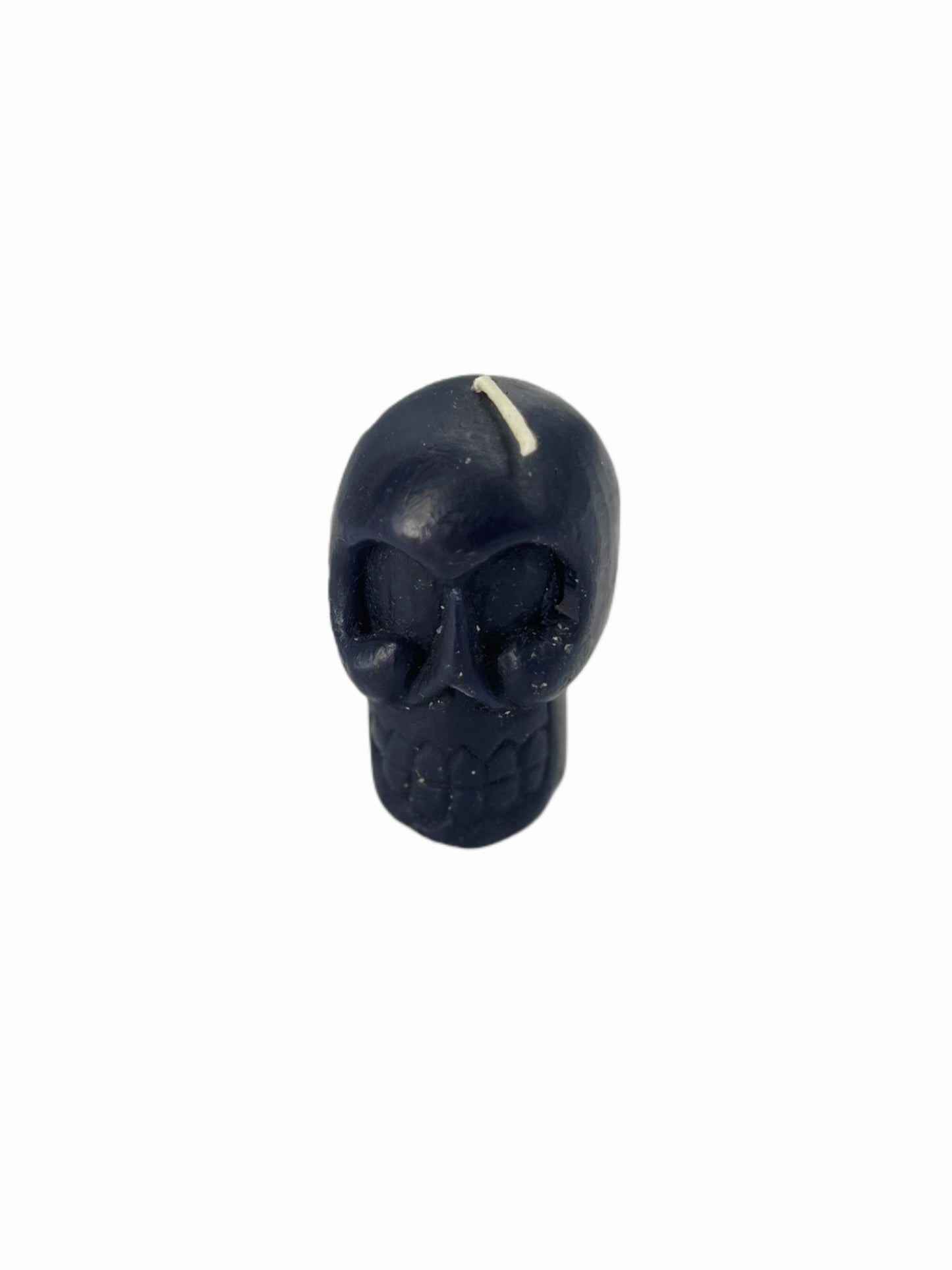 Black Skull Candle