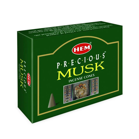 Hem Precious Musk Incense Cones