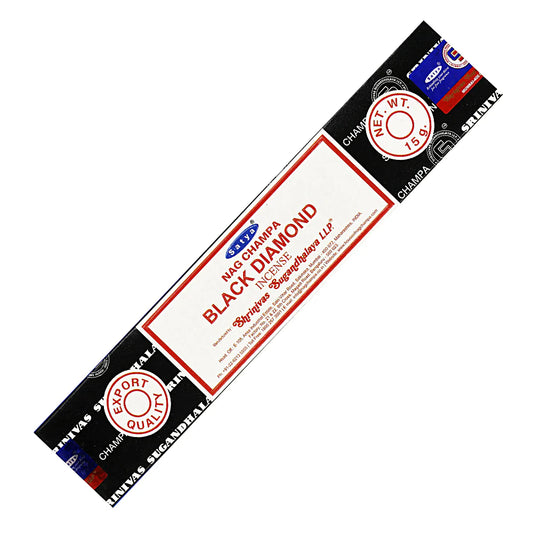 Satya Nag Champa Black Diamond Incense