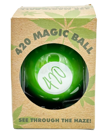 420 Magic Ball Magic 8 Ball Green In box