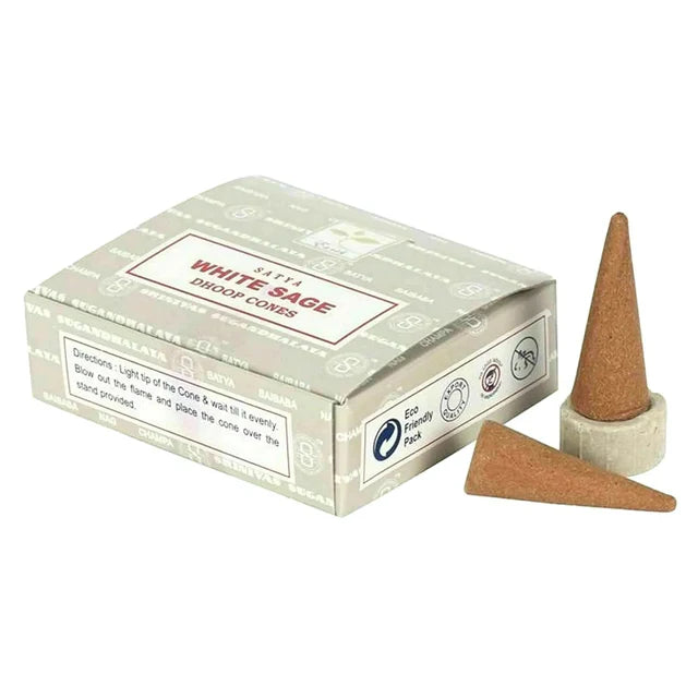 Eart Satya White Sage Dhoop Cones