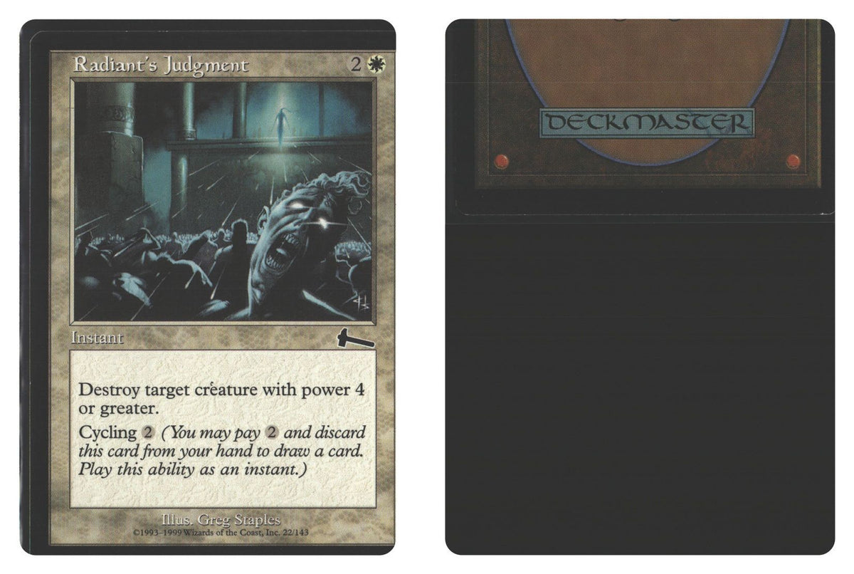 Front + Back scan