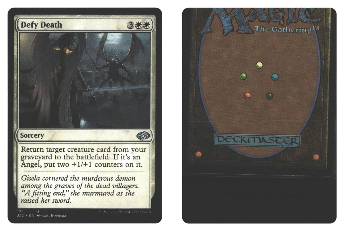 Front + Back scan