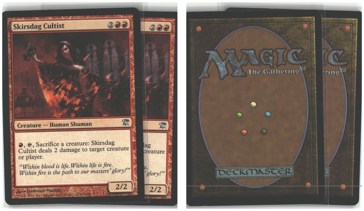 Front + Back scan