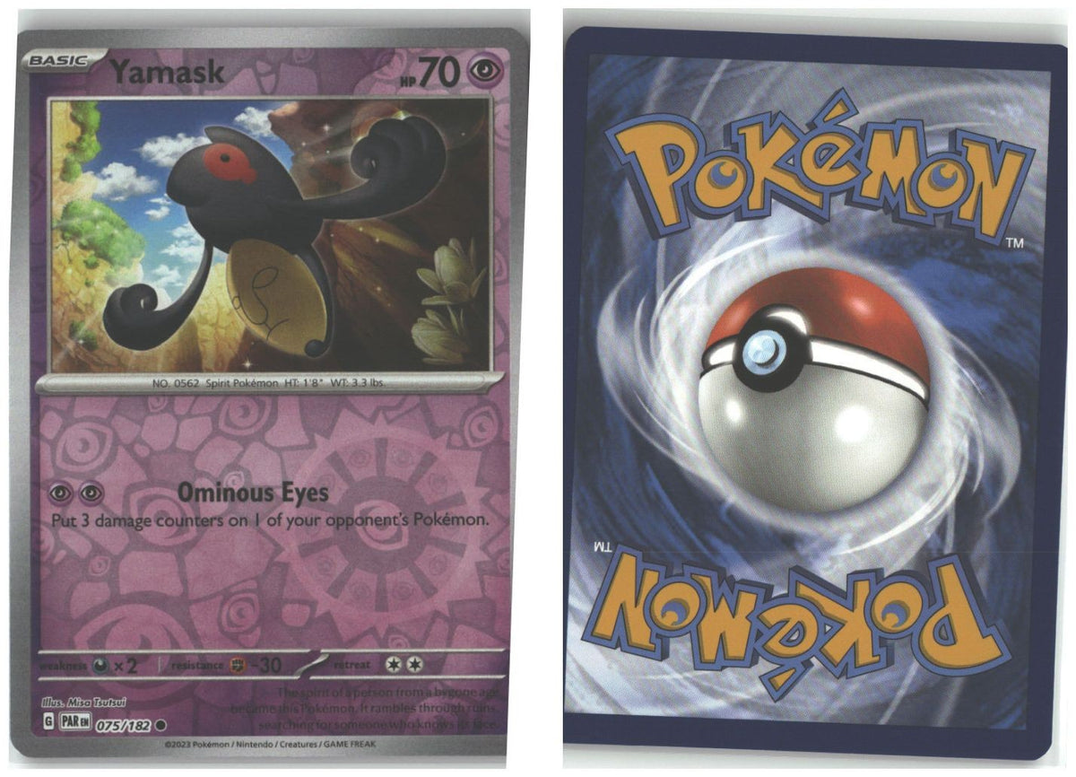 Front + Back scan