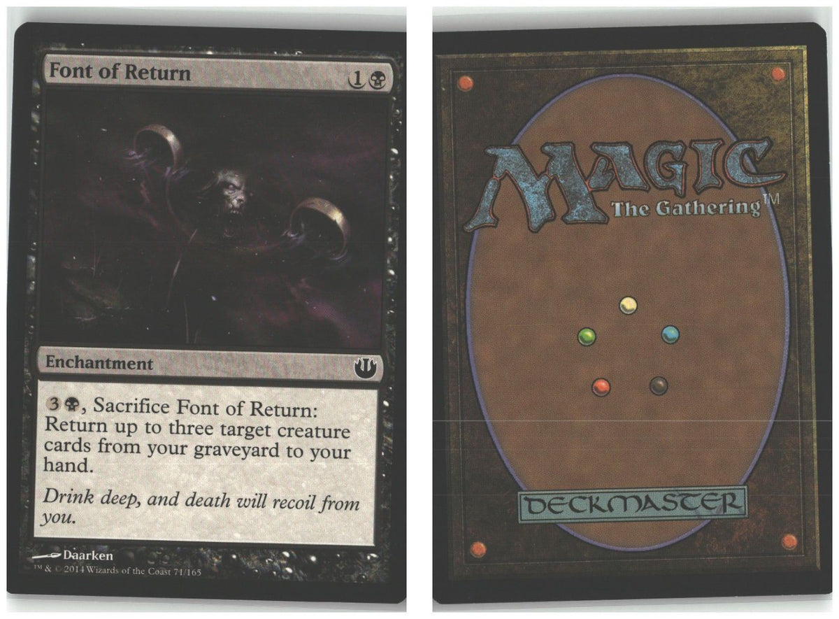 Front + Back scan
