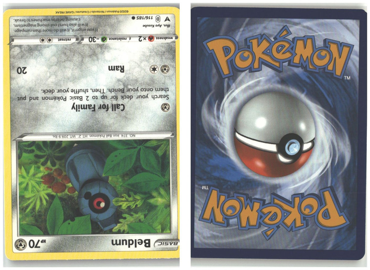 Front + Back scan