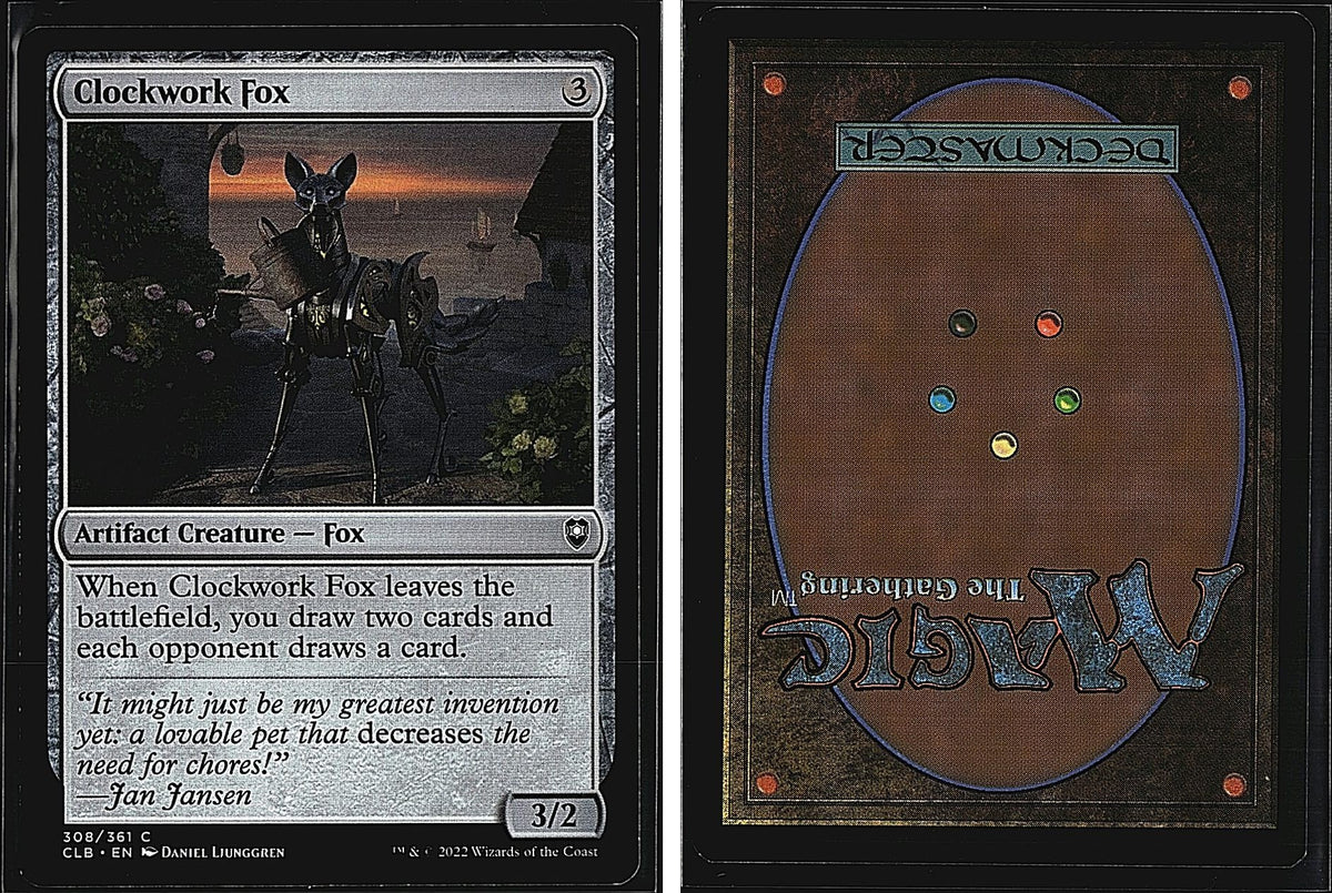 Front + Back scan
