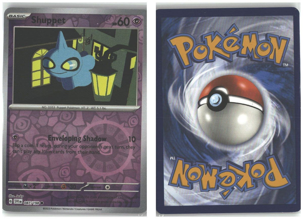 Front + Back scan