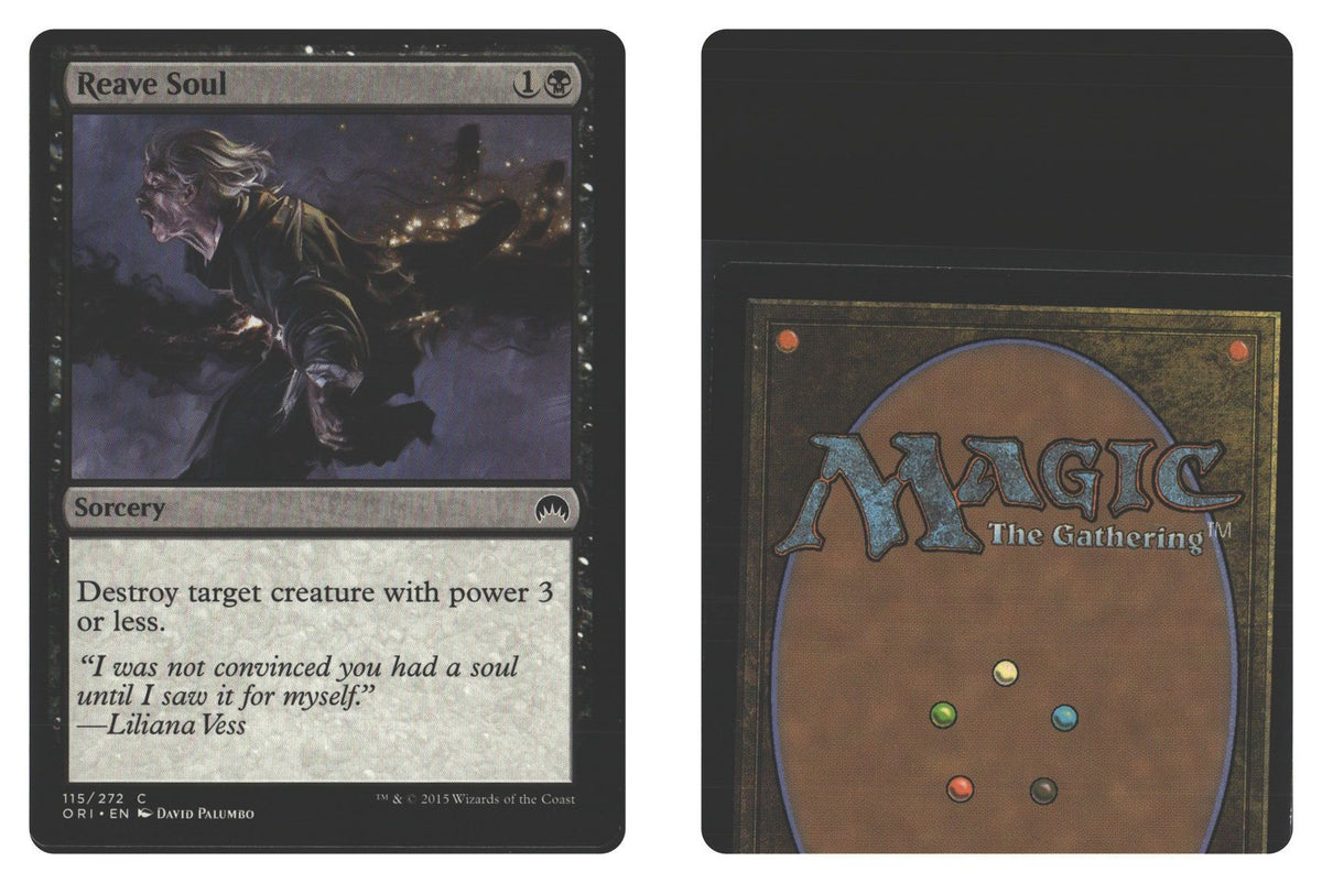 Front + Back scan