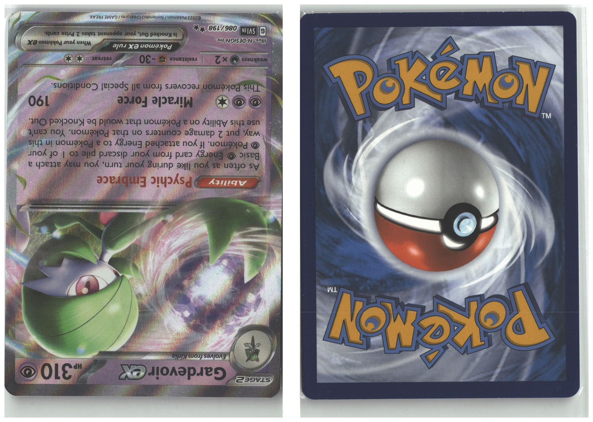 Front + Back scan