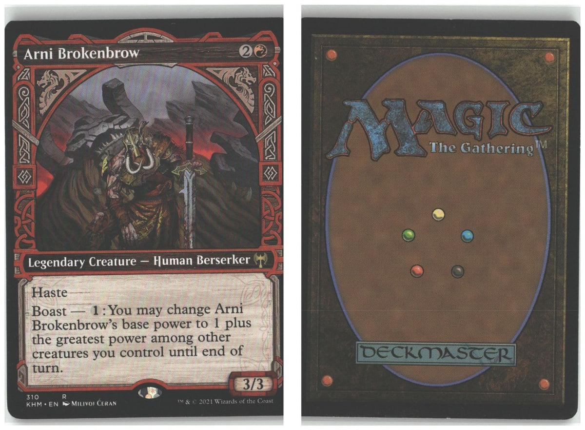 Front + Back scan