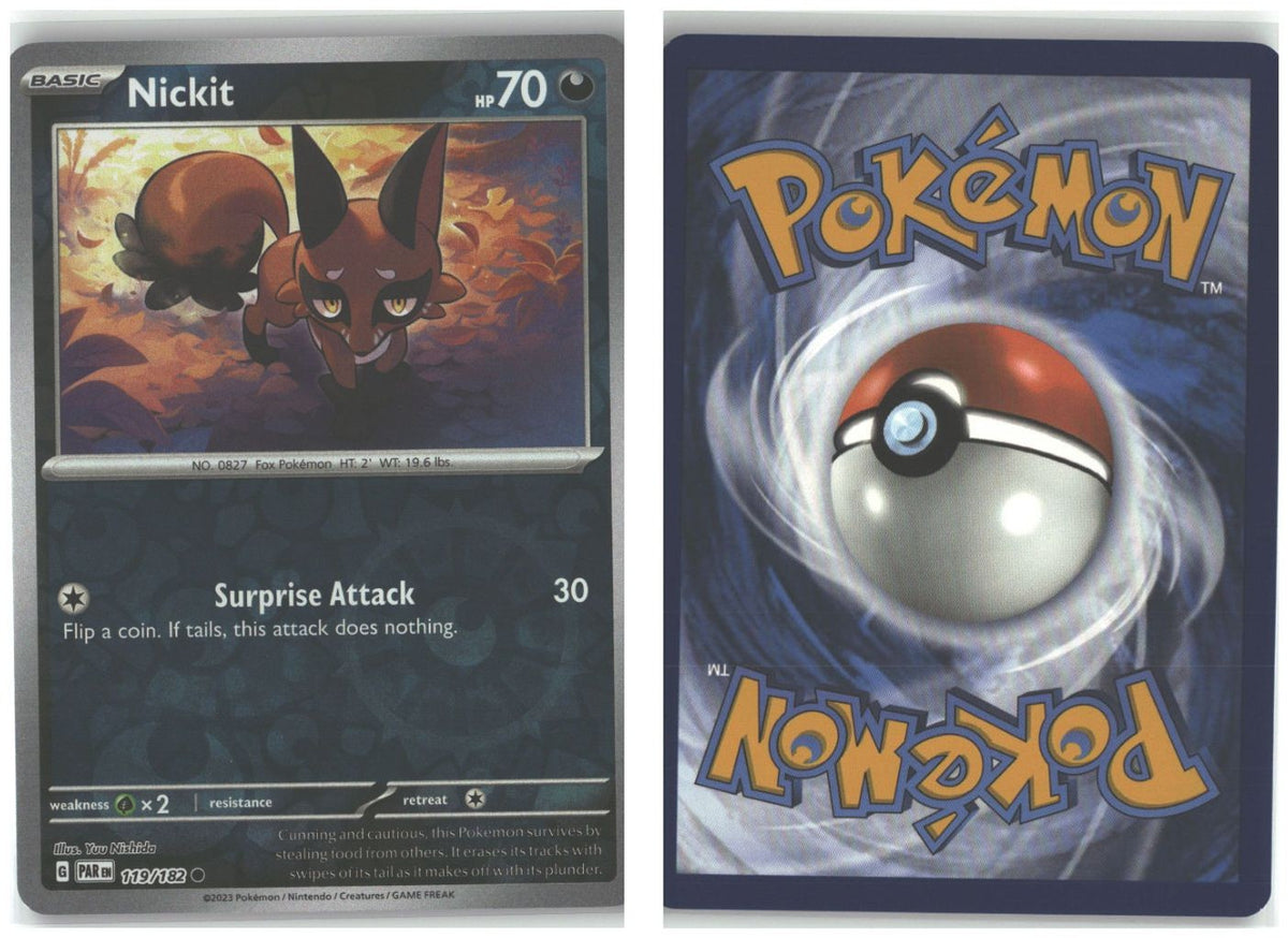 Front + Back scan