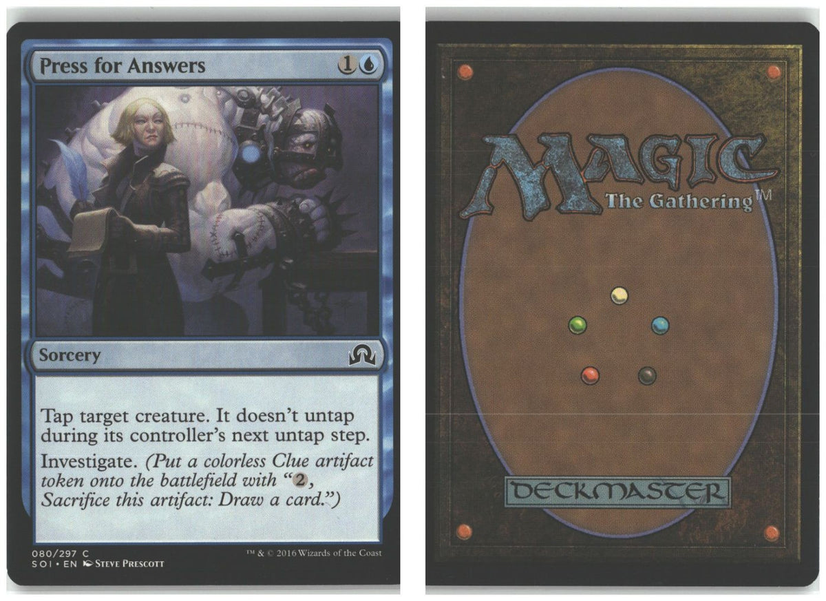 Front + Back scan