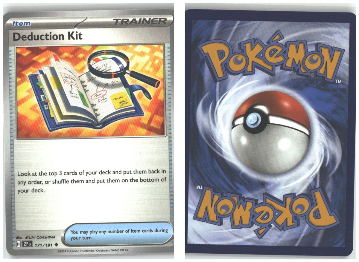 Front + Back scan