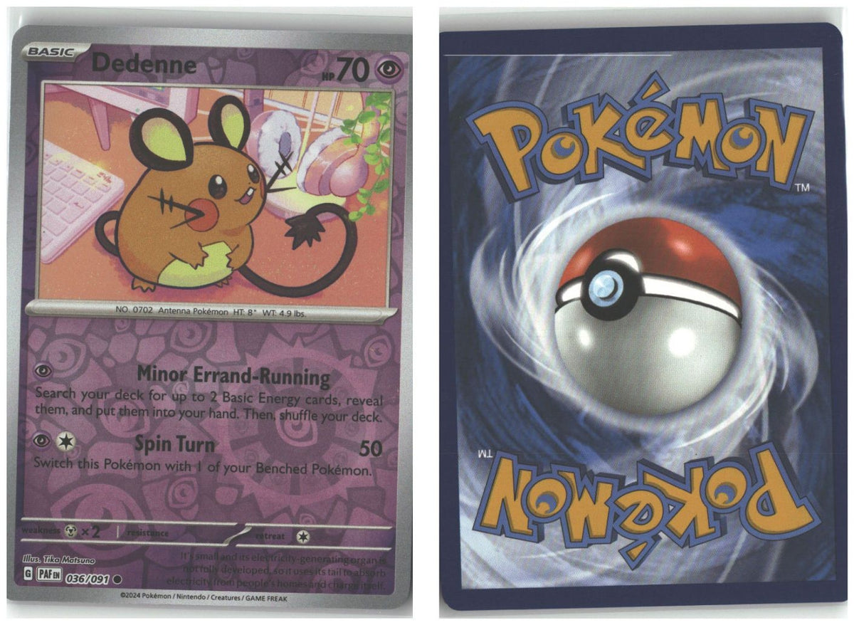 Front + Back scan