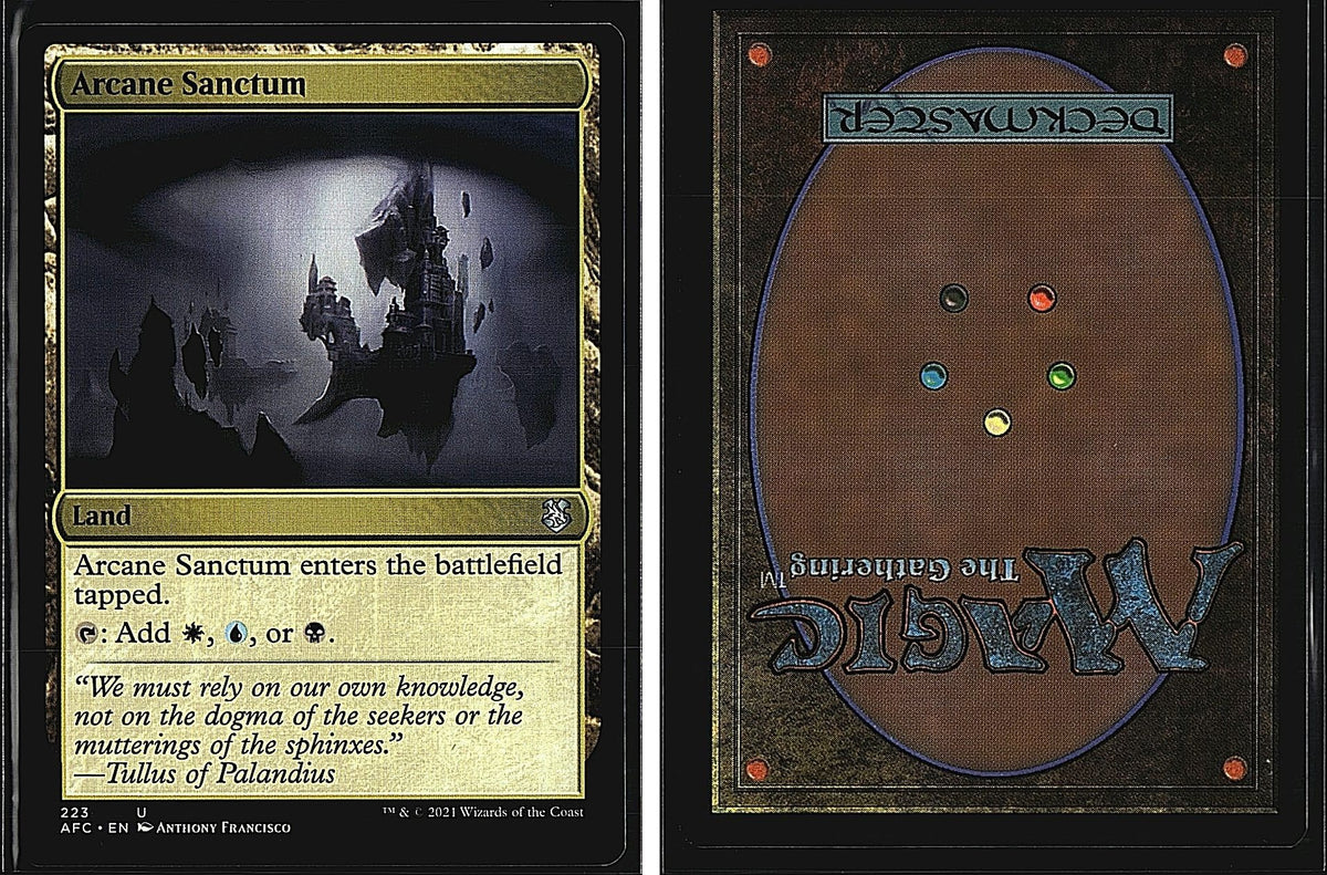 Front + Back scan