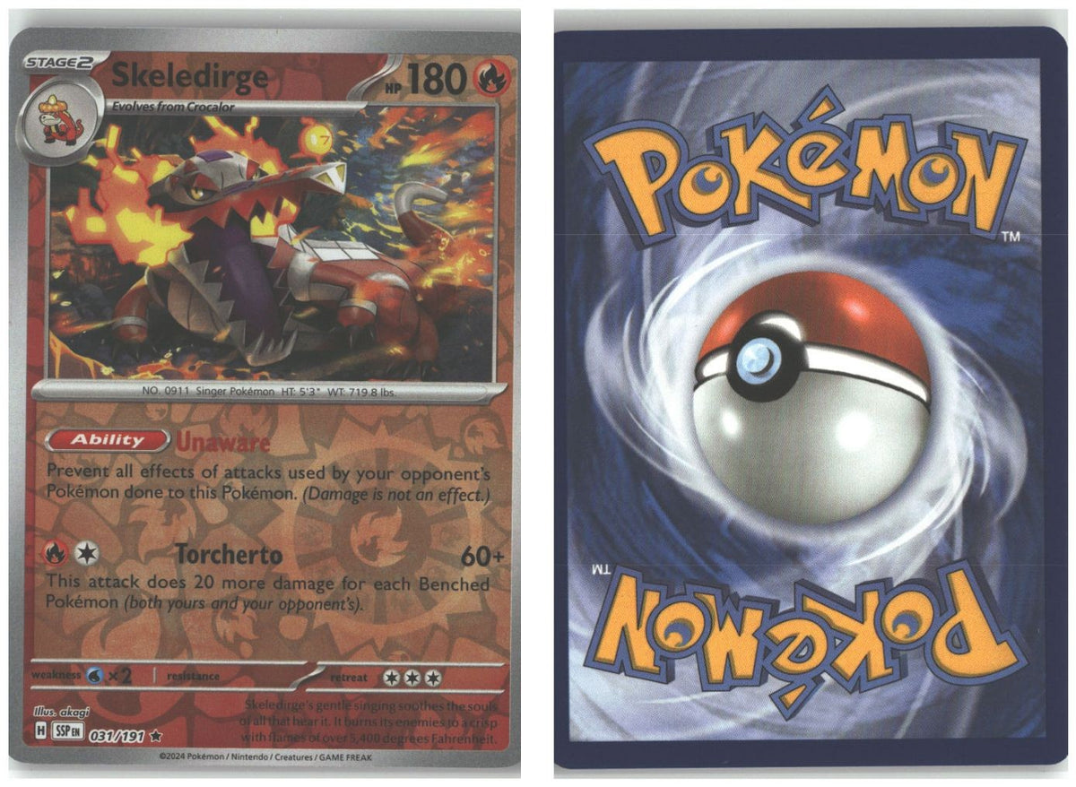 Front + Back scan