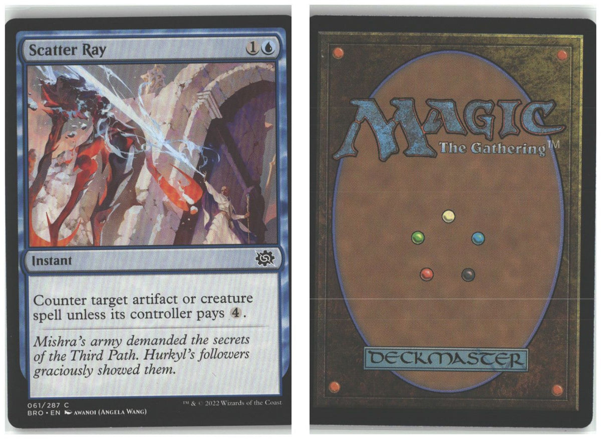 Front + Back scan
