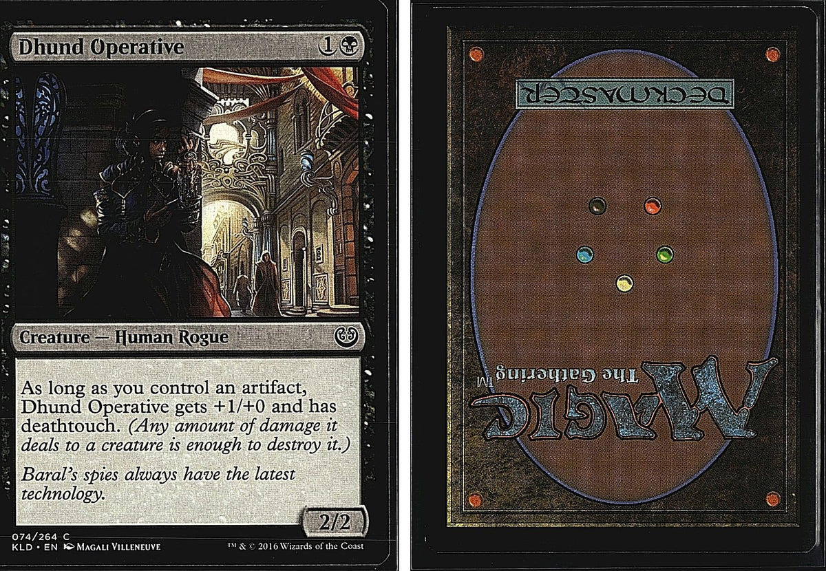 Front + Back scan