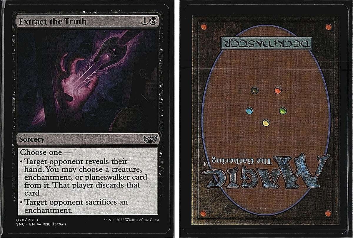 Front + Back scan