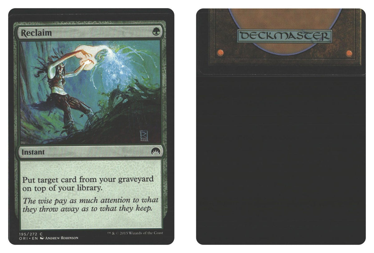 Front + Back scan