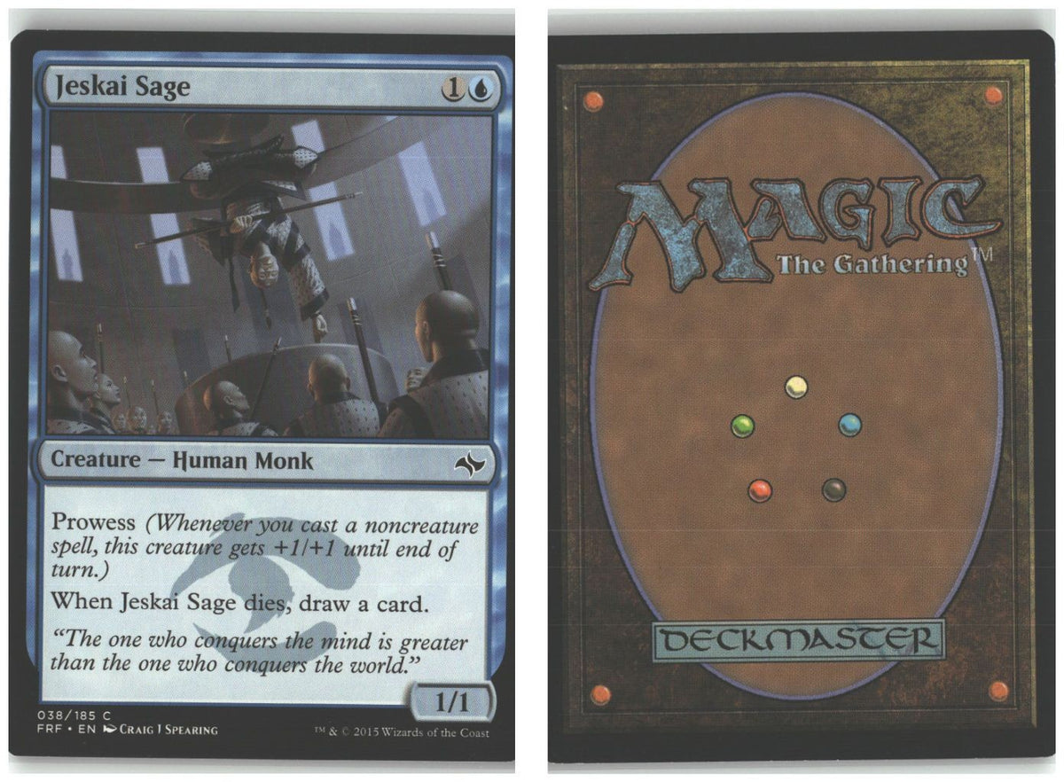 Front + Back scan