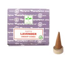 Satya Lavender Dhoop Cones