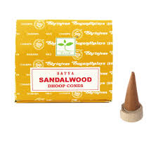 Satya Sandalwood Dhoop Cones