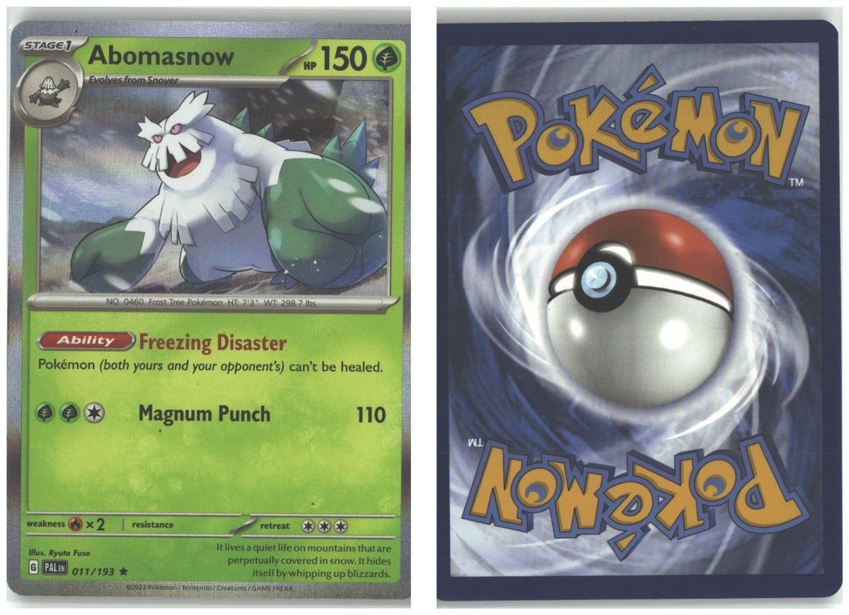Front + Back scan