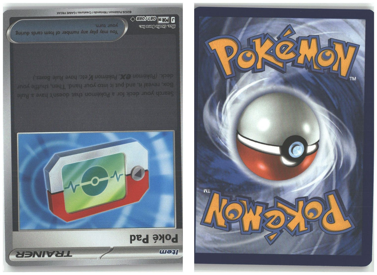 Front + Back scan