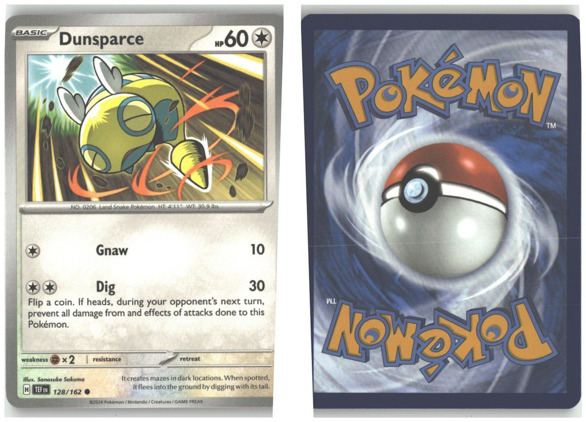 Front + Back scan
