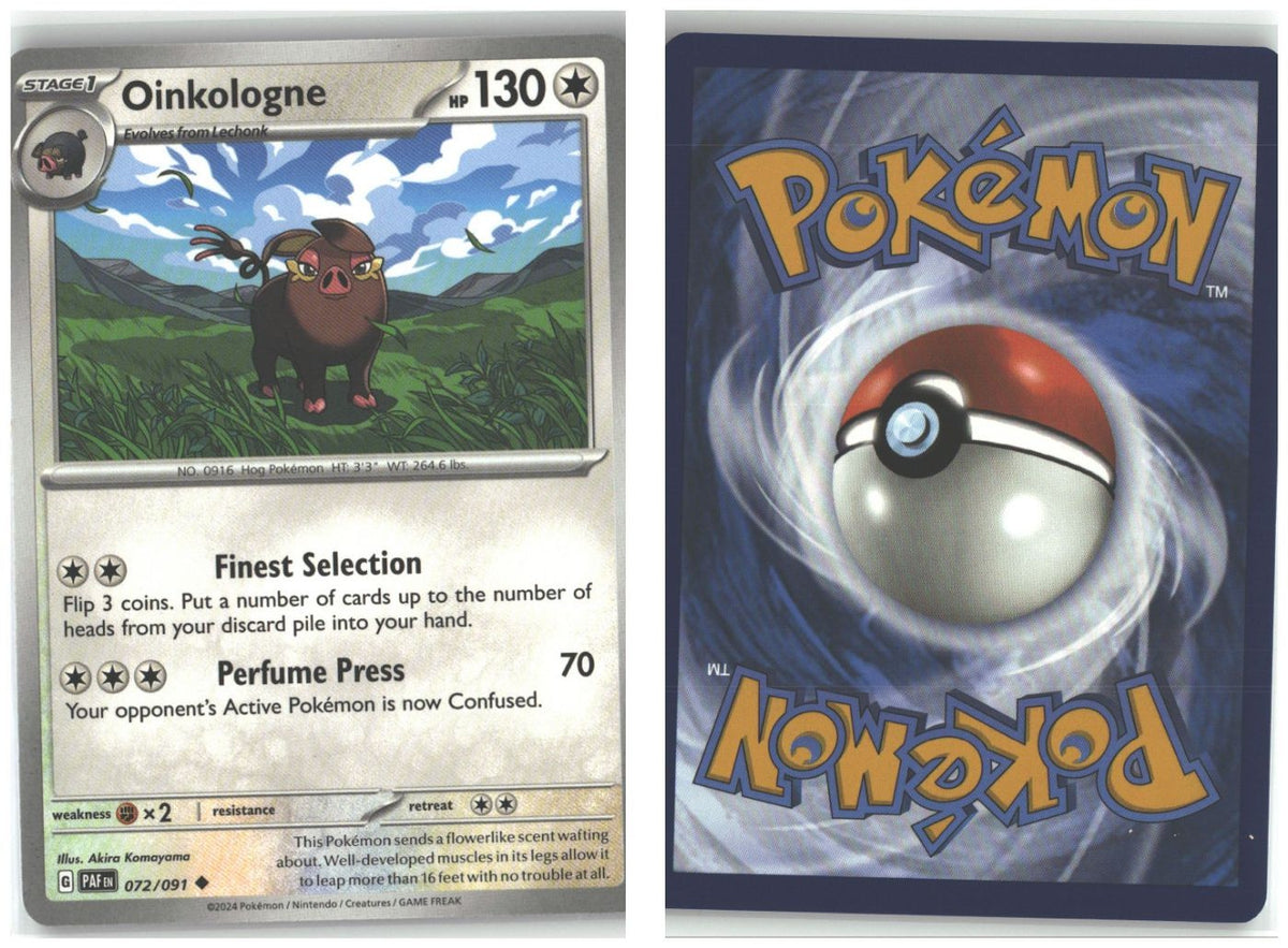 Front + Back scan