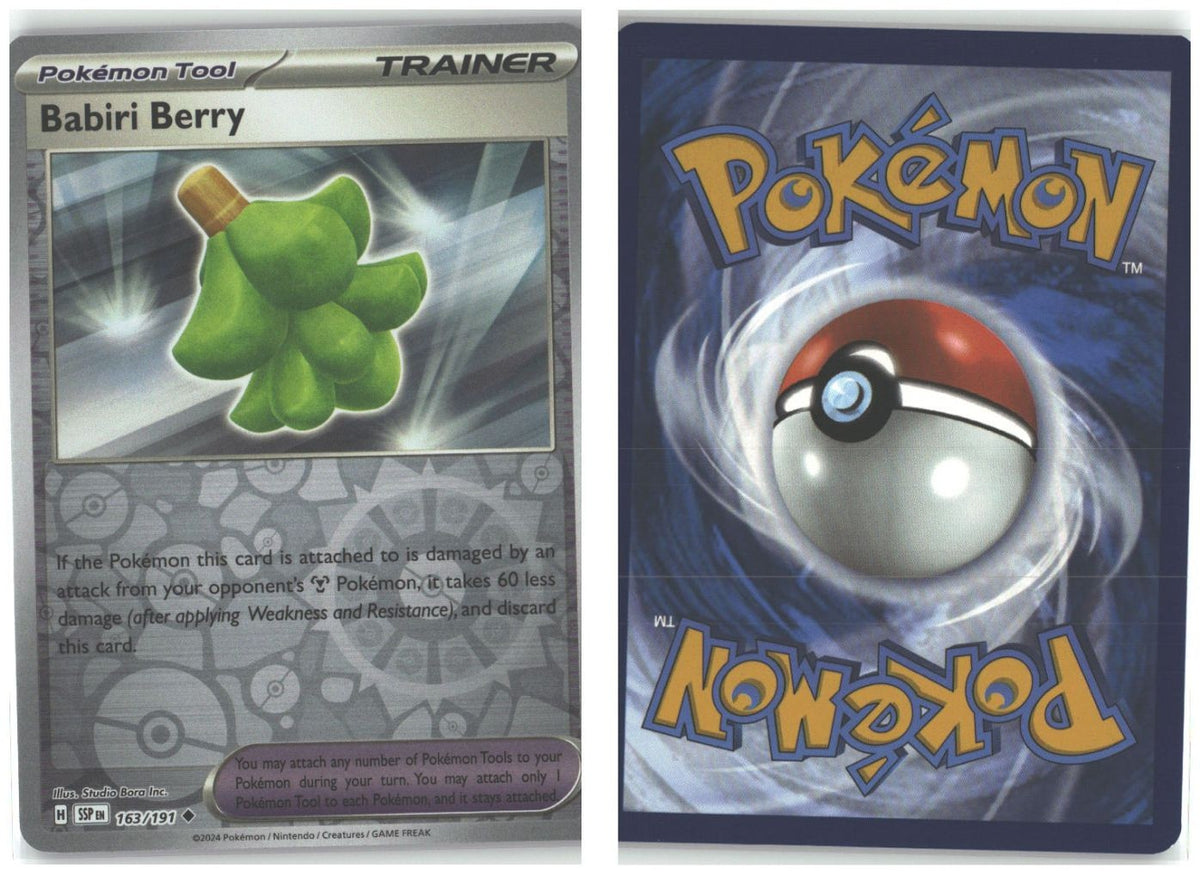 Front + Back scan