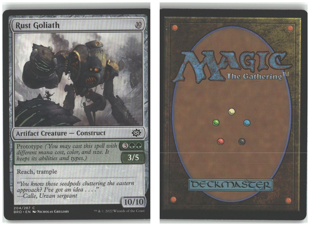 Front + Back scan